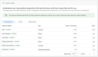 audience segments
