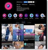 PillowCube Instagram Page