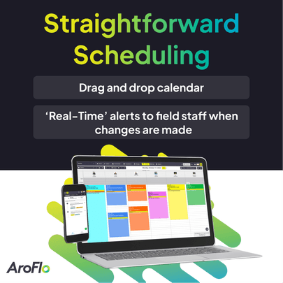 AroFlo scheduling