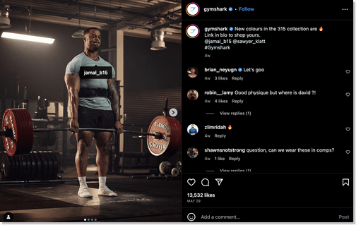 gymshark instagram influencer 2